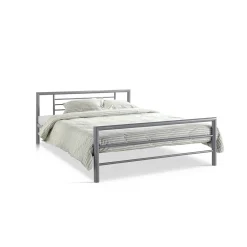 Bed Patrick Grijs 160x200cm