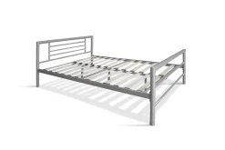 Bed Patrick Grijs 140x200cm