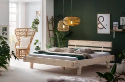 Bed Vaughn Sparrenhout 200x200cm