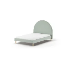 Bed Victoria Bouclé Groen 140×200 cm