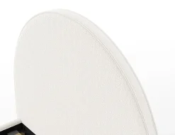 Bed Victoria Bouclé Wit 90×200 cm