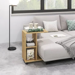 Bijzettafel Gretha Artisan Eiken