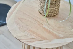 Bijzettafel Yenisei Bruin 40x50x40 cm