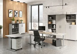 Bureau Discovery Lichtgrijs 180 cm