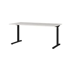 Bureau Discovery Lichtgrijs Zwart 180 cm