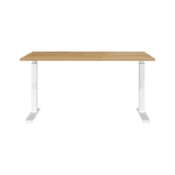 Bureau Galileo Eiken Wit 140 cm