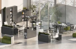 Bureau Galileo Grafiet 180 cm