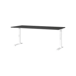 Bureau Galileo Grafiet Wit 180 cm