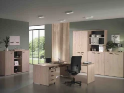 Bureau Newton Eiken 180cm