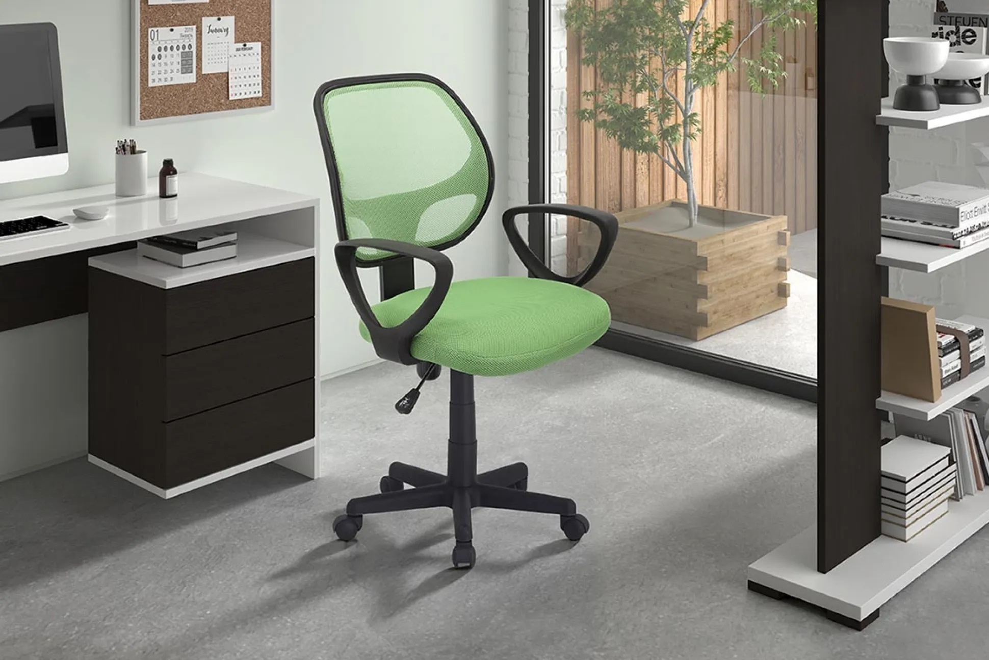 Bureaustoel Venice Lime