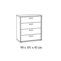 Commode Mekong Eiken