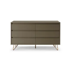 Dressoir Lucy Grijs 120 cm