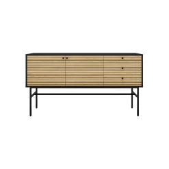Dressoir Madeira Eiken-Zwart