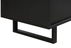 Dressoir Myron Zwart 164 cm