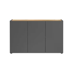 Dressoir Orlando Grafiet 120 cm