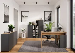 Dressoir Orlando Grafiet 120 cm