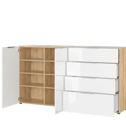 Dressoir Sirmione Wit-Eiken Large