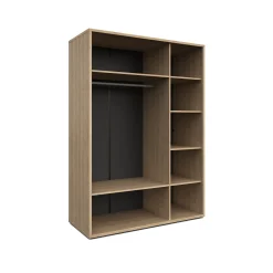 Driedeurskast Yumi Eiken