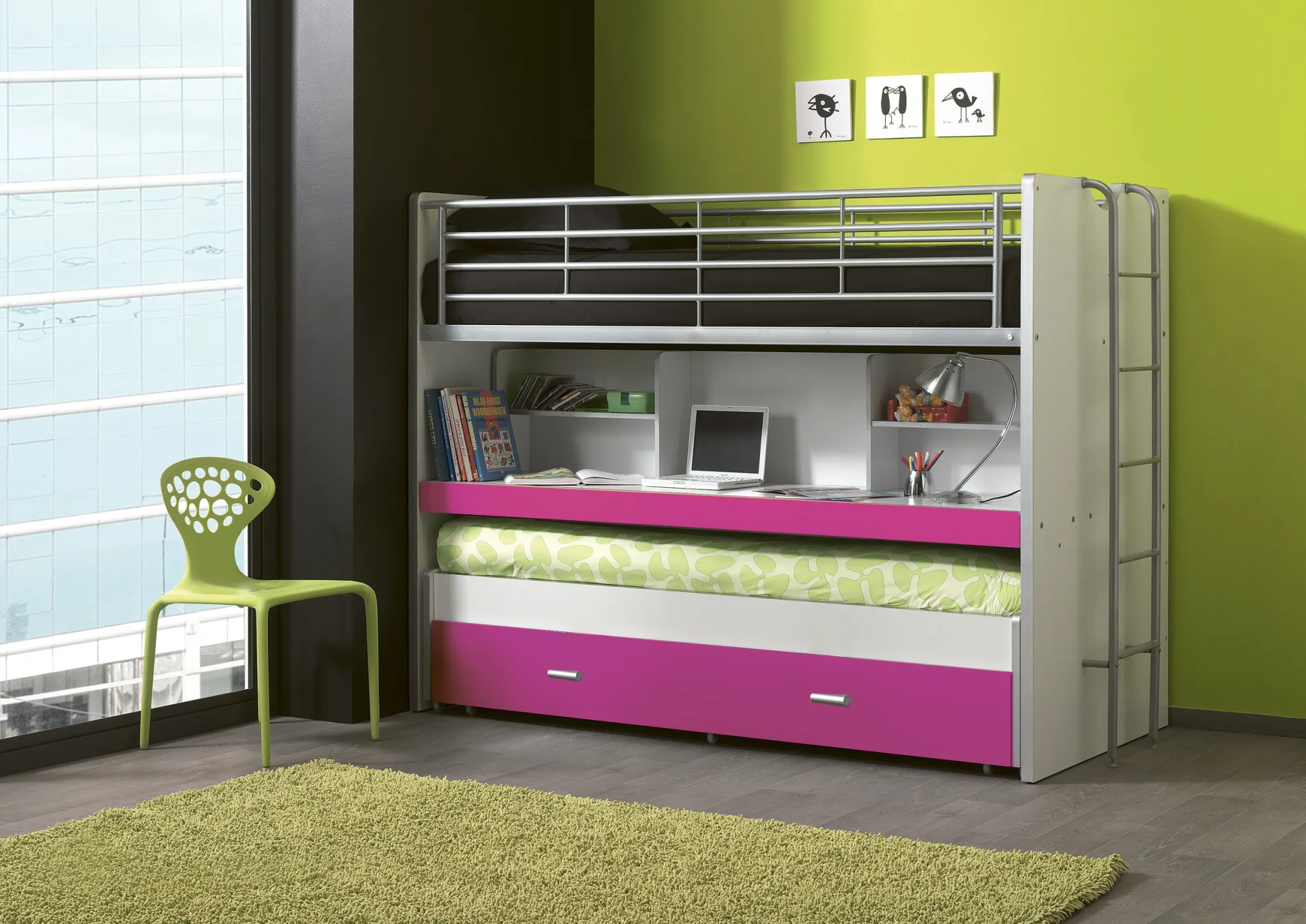 Driepersoons hoogslaper Evi-HF