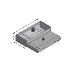 Eenpersoonsbed Denzel Eiken