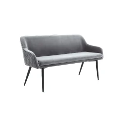 Eetkamerbank Darcy Grijs Velours