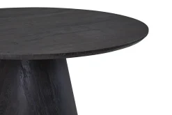 Eetkamertafel Bernou Donkerbruin Rond 120 cm