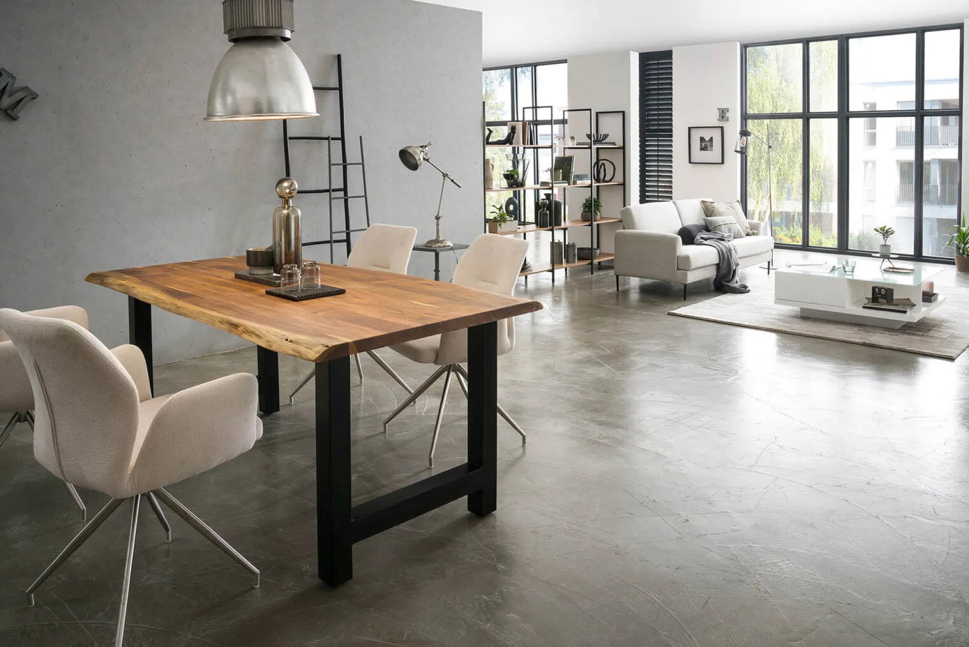 Eetkamertafel Diego Acacia 180x90cm