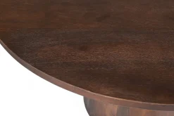 Eetkamertafel Florance Bruin Rond 130 cm