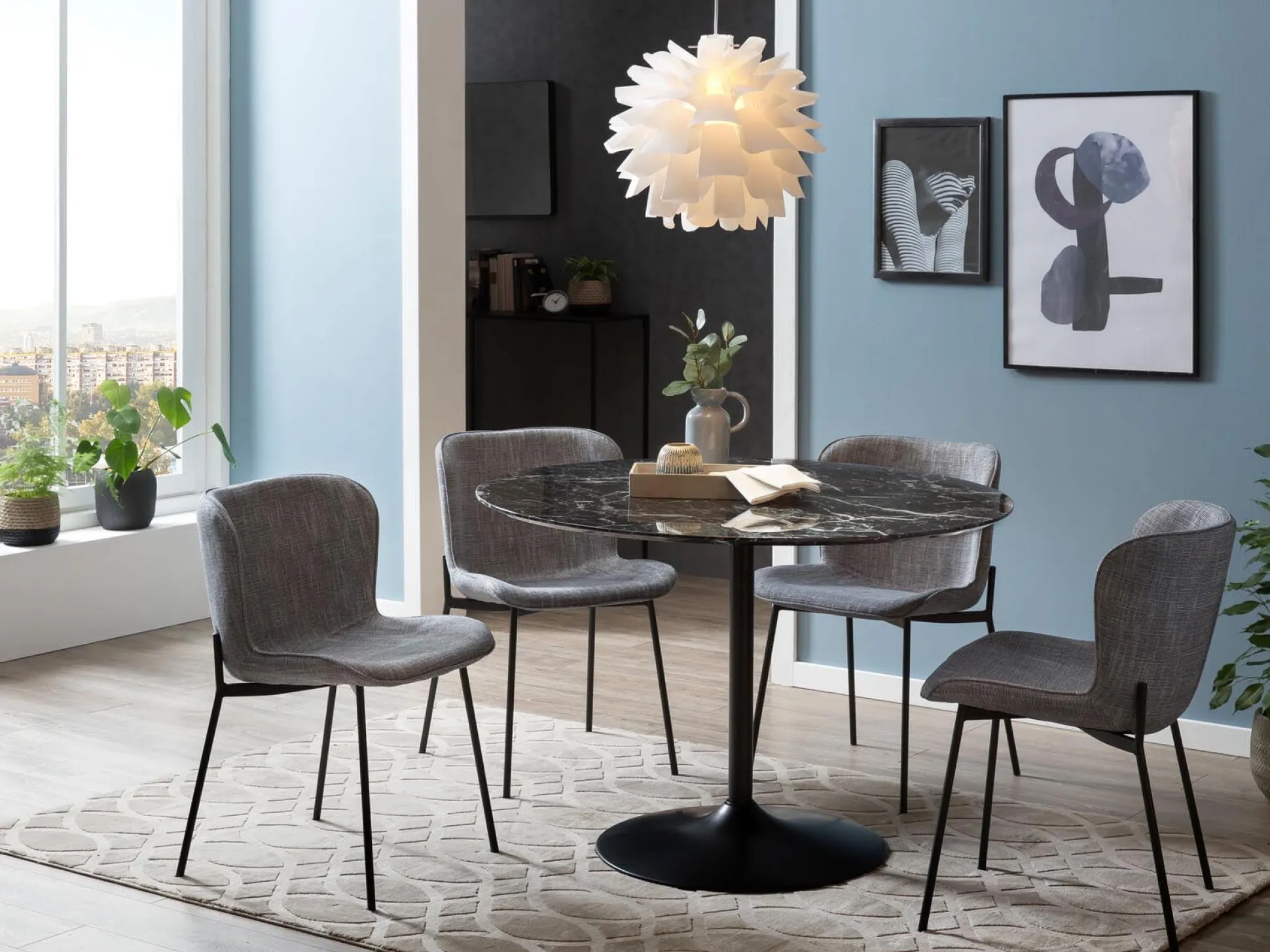 Eetkamertafel Lana Zwart