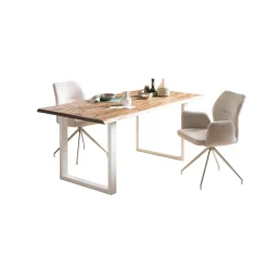 Eetkamertafel Manuel Acacia 120x80cm