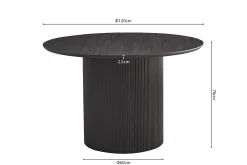 Eetkamertafel Odile 120cm Rond