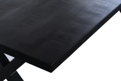 Eetkamertafel Raegan Magnolia Zwart 200 cm