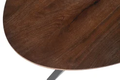 Eetkamertafel Turijn Bruin Ovaal 220 cm