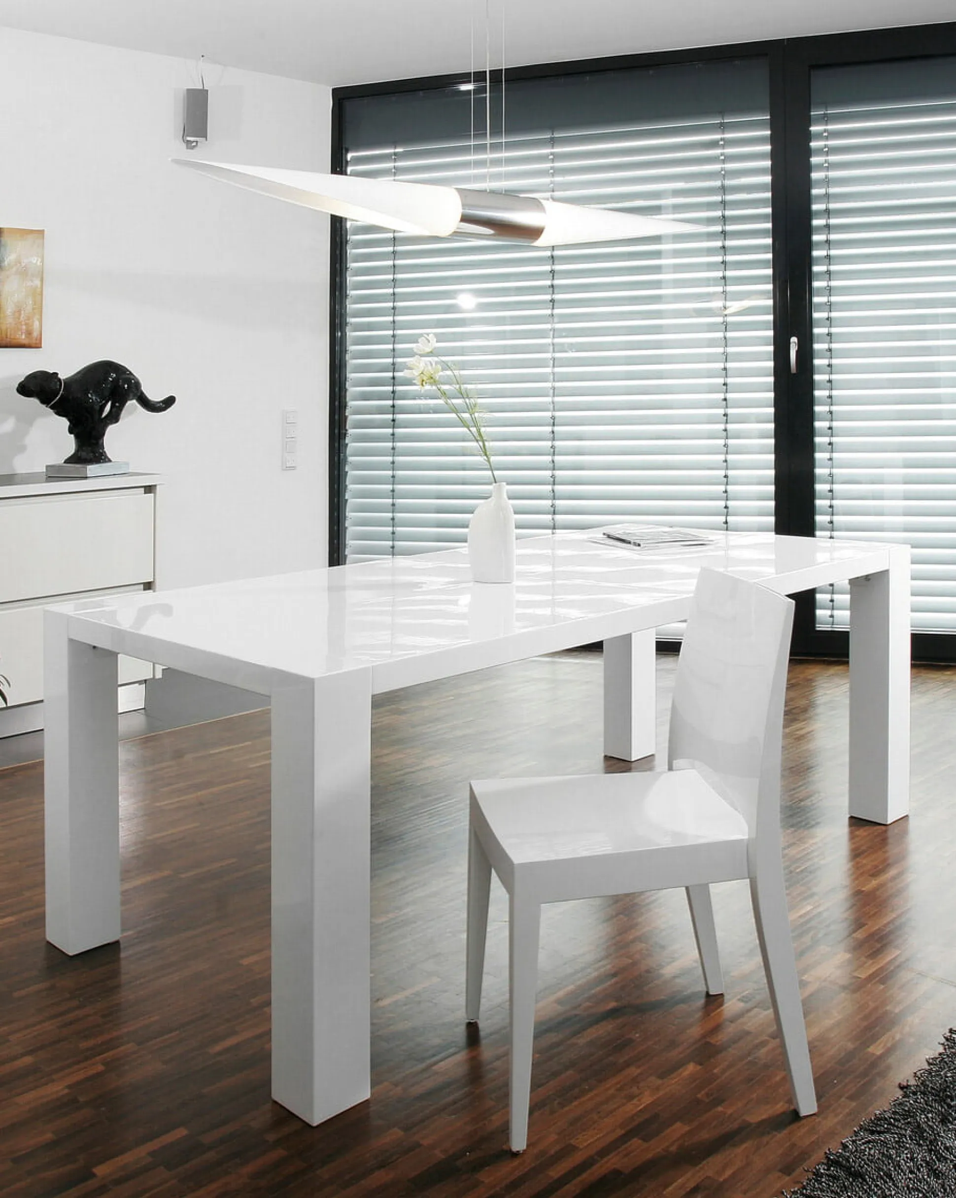 Eettafel Lisboa Wit 200 cm