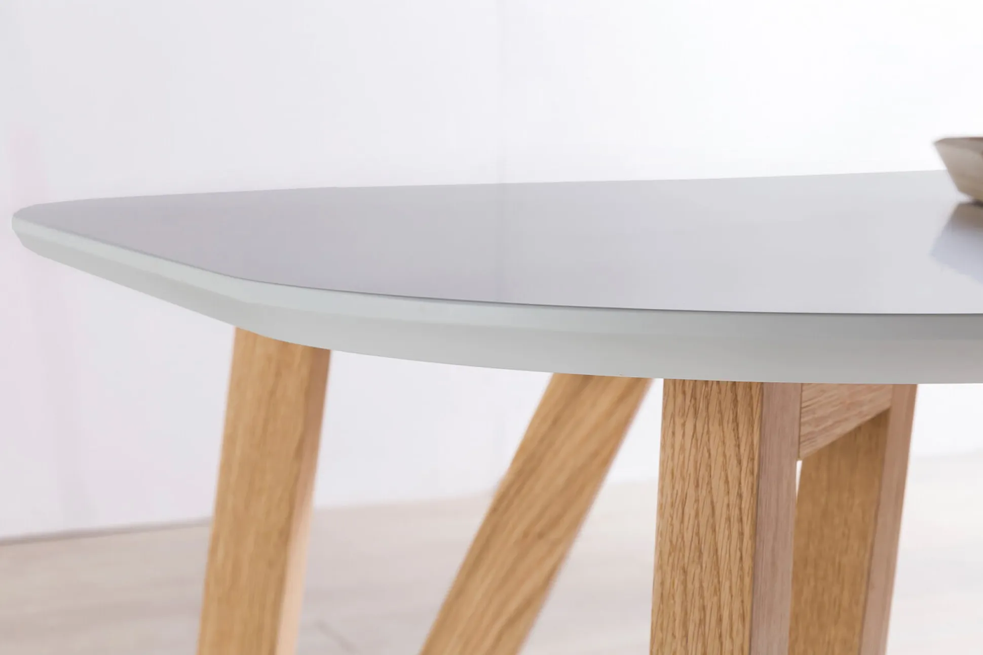 Eettafel Nikolaj Grijs 140 cm