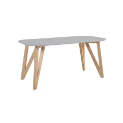 Eettafel Nikolaj Grijs 120 cm