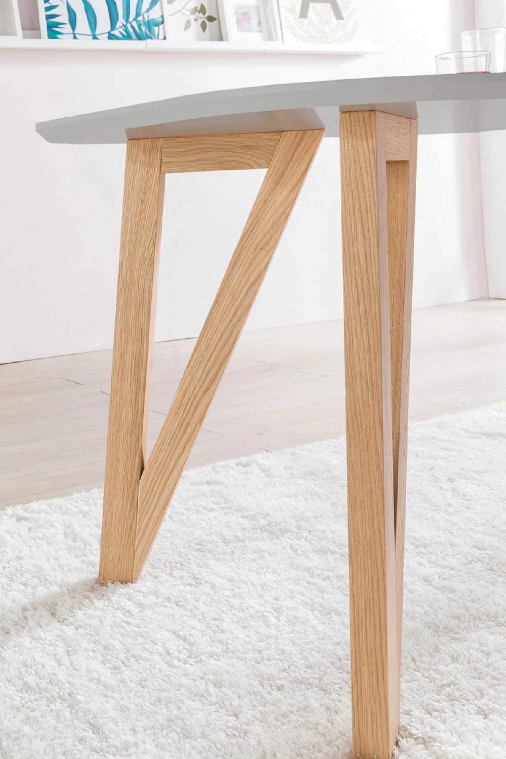 Eettafel Nikolaj Grijs 160 cm