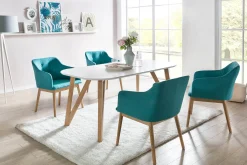 Eettafel Nikolaj Wit 140 cm