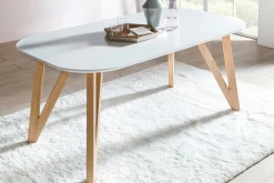 Eettafel Nikolaj Wit 120 cm