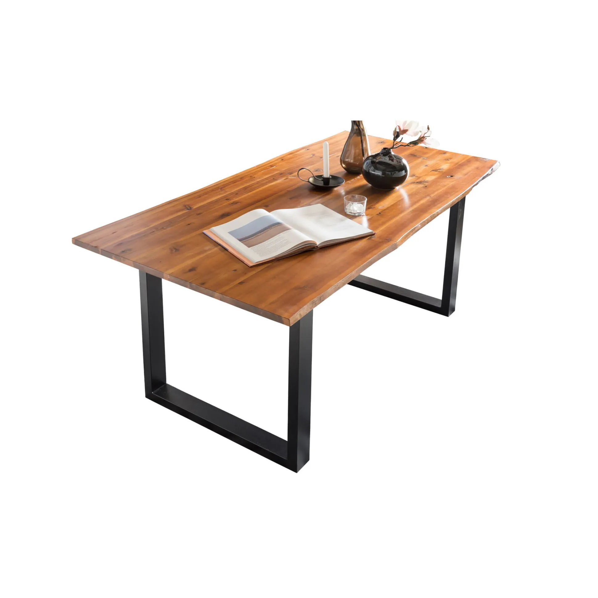 Eettafel Sven Acaciahout 120 cm