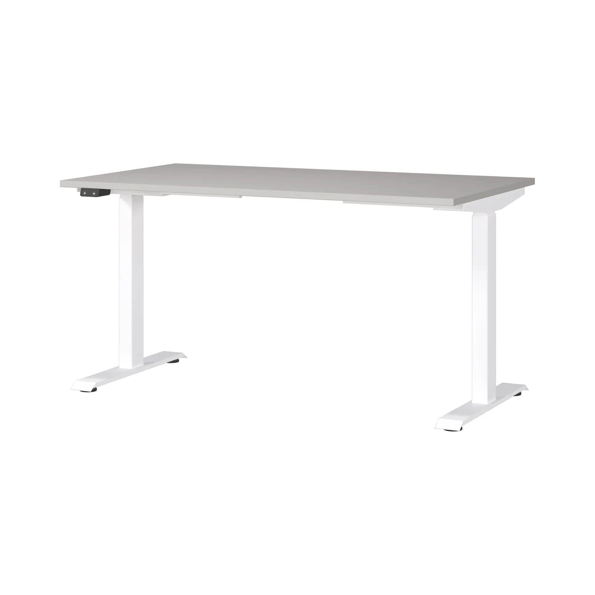 Elektrisch zit-sta Bureau Galileo Kasjmier Wit 140 cm