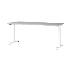 Elektrisch zit-sta Bureau Galileo Kasjmier Wit 180 cm