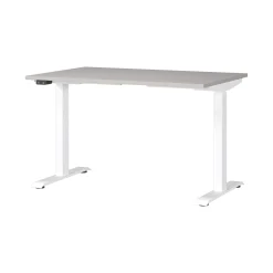 Elektrisch zit-sta Bureau Galileo Kasjmier Wit 120 cm