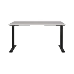 Elektrisch zit-sta Bureau Galileo Kasjmier Zwart 140 cm