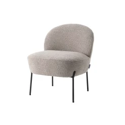 Fauteuil Jolien Beige Naturel Teddy