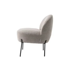 Fauteuil Jolien Beige Naturel Teddy