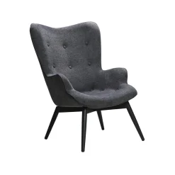 Fauteuil Lisanne Donkergrijs