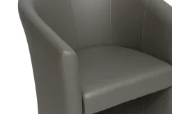 Fauteuil Steven Taupe Kunstleer