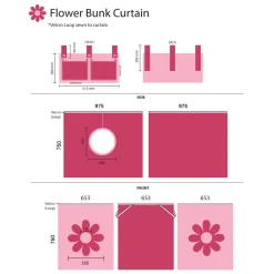 Gordijn Charlie Bloem