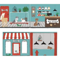 Gordijn Charlie Dierenwinkel